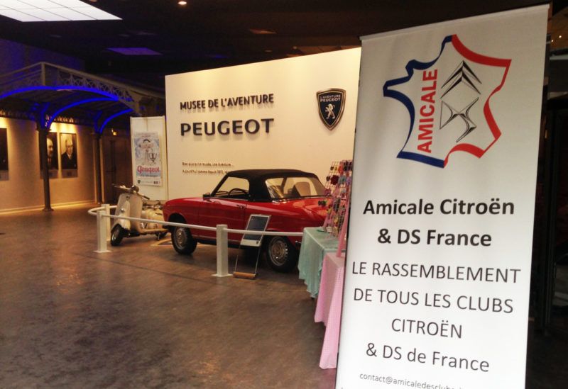 L'Amicale Citroën & DS France en visite à Sochaux
